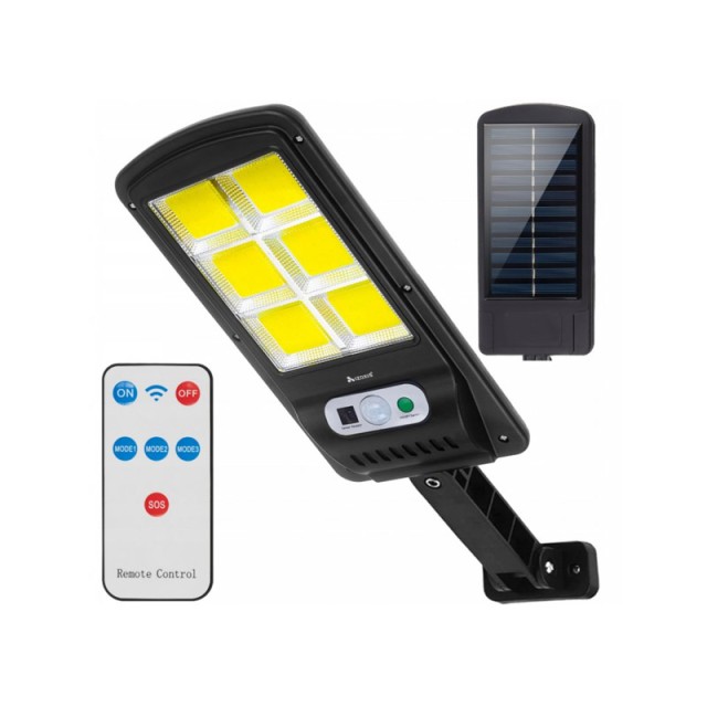 Ηλιακός Προβολέας με 120 LED και Αισθητήρα Κίνησης 36 W Izoxis 19443