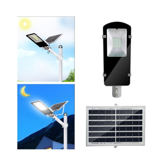 Ηλιακός Προβολέας με 40 LED και Τηλεχειριστήριο Hoppline HOP1000959-1