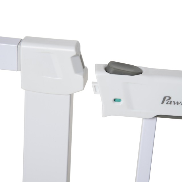 PawHut Dog Safety Gate, Push-Fit Ρυθμιζόμενο Πλάτος 75-96cm D06-043V01
