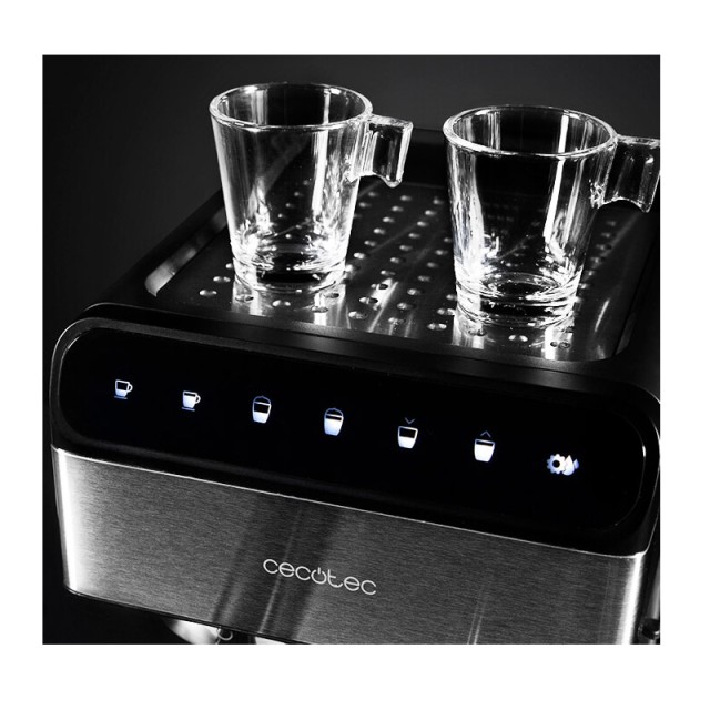 Ημιαυτόματη Καφετιέρα Espresso Power Instant-ccino 20 Touch Serie Nera 20 Bar Χρώματος Μαύρο Cecotec CEC-01558