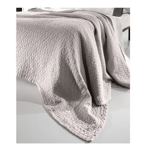 Υπέρδιπλη Βαμβακερή Κουβέρτα 240 x 260 cm Platinum Nikki Guy Laroche 1113035123003 - 12 άτοκες δόσεις και 5% cash back