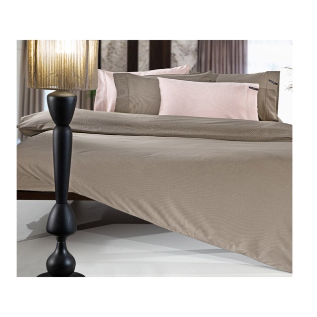Υπέρδιπλο Σεντόνι 240 x 270 cm 100% Βαμβακοσατέν Minimal Wenge Guy Laroche 1110092223081