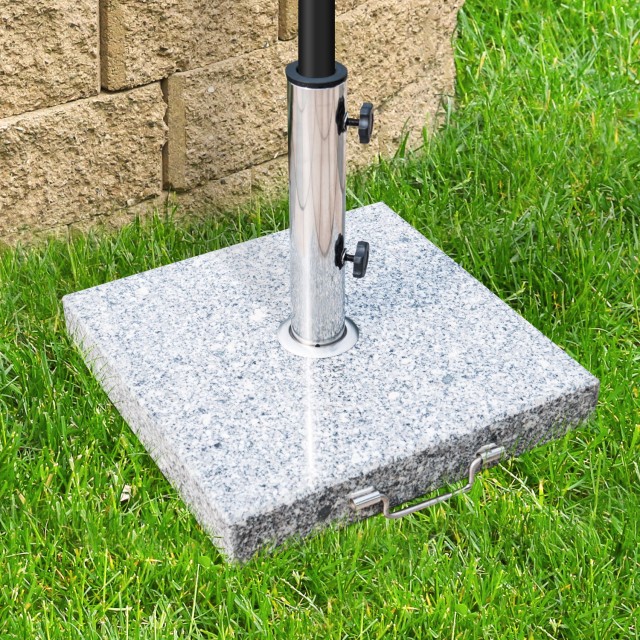 Outsunny Base Support For Garden Umbrella Marble 29kg, 42x42x36cm 8...