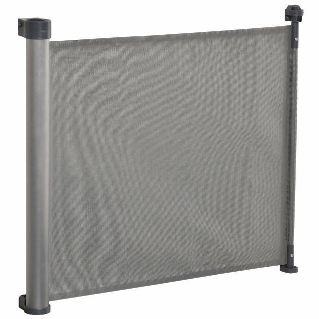 PawHut Safety Barrier για Σκύλους Επεκτάσιμο έως 140cm για Πόρτες και Σκάλες D06-111GY