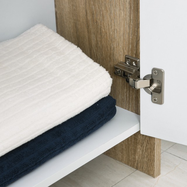 Ξύλινο Ντουλάπι Μπάνιου 60 x 25 x 90 cm HOMCOM 834-257