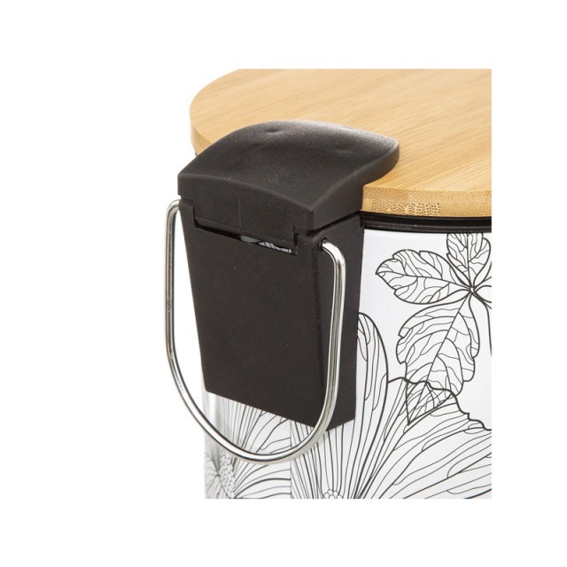 Κάδος Απορριμμάτων Χαρτοδοχείο 3 Lt Blackflora 5Five Simply Smart 1...