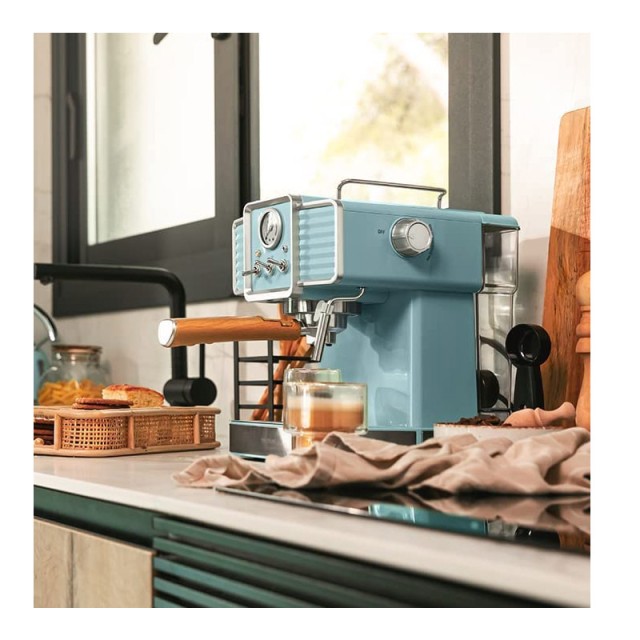 Καφετιέρα Power Espresso 20 Tradizionale Light Blue Cecotec CEC-01628