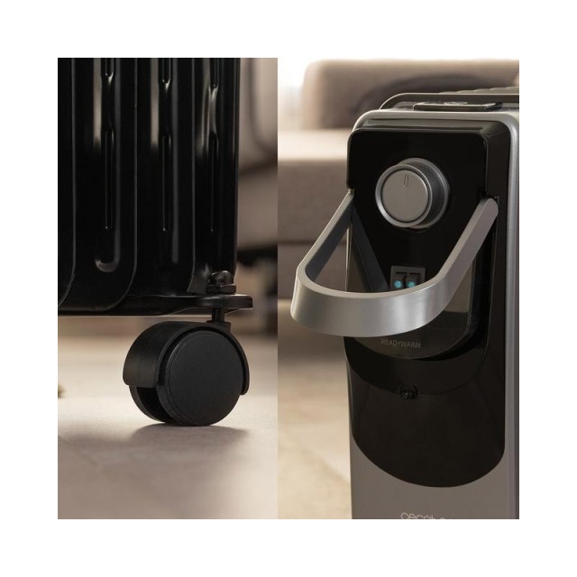 Καλοριφέρ Λαδιού 2000 W Χρώματος Μαύρο Cecotec Ready Warm 9000 Spac...