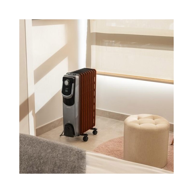 Καλοριφέρ Λαδιού 2000 W Χρώματος Μαύρο Cecotec Ready Warm 9000 Space 360° CEC-05889