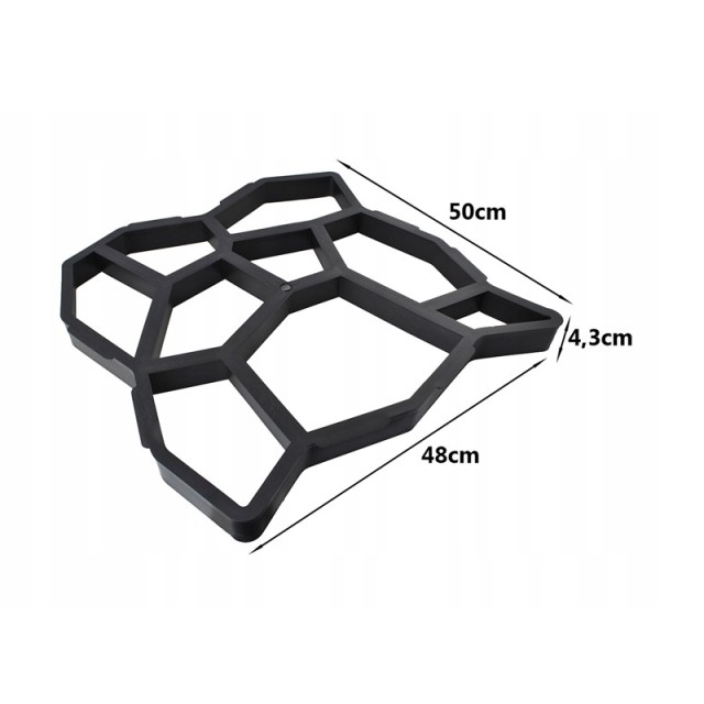 Καλούπι για Μονοπάτι Κήπου 50 x 48 x 4.3 cm Verk Group 5907451322444