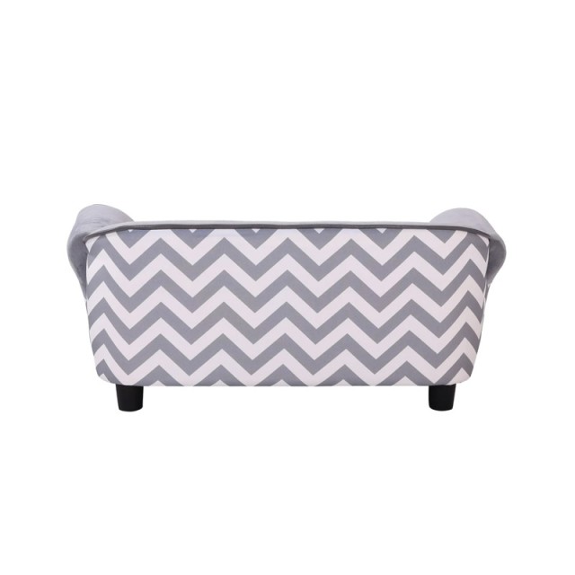 Καναπές για Κατοικίδια 73.5 x 41 x 33 cm Χρώματος Γκρι PawHut D04-071GY