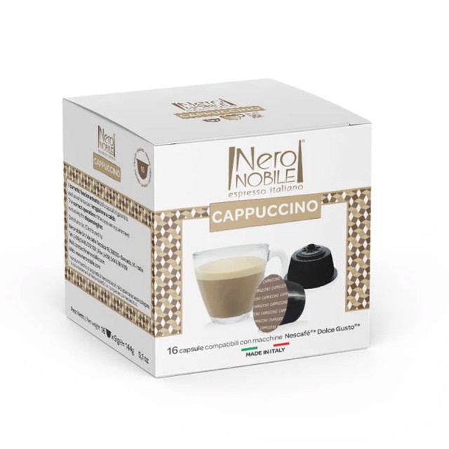 Κάψουλες Καφέ Neronobile Cappuccino Cappuccino DG-NER Cappuccino
