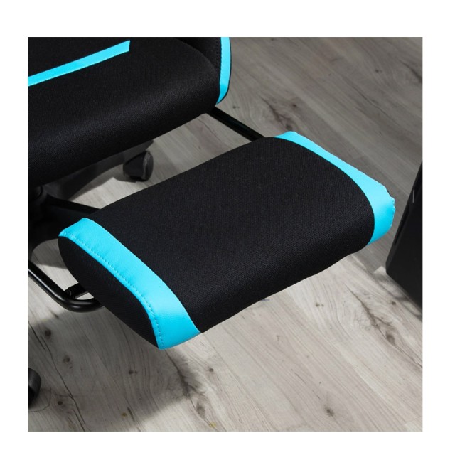Καρέκλα Gaming με Υποπόδιο 65 x 65 x 119-129 cm Vinsetto 921-516BU