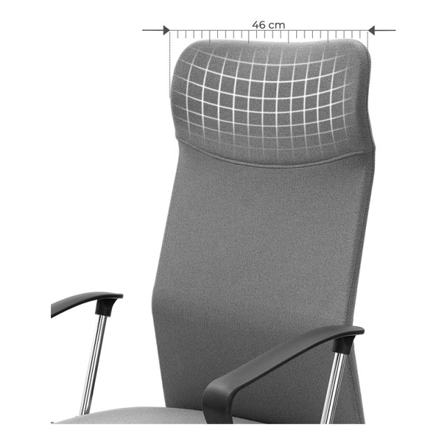 Καρέκλα Γραφείου 63 x 63 x 110-120 cm Songmics OBN034G01