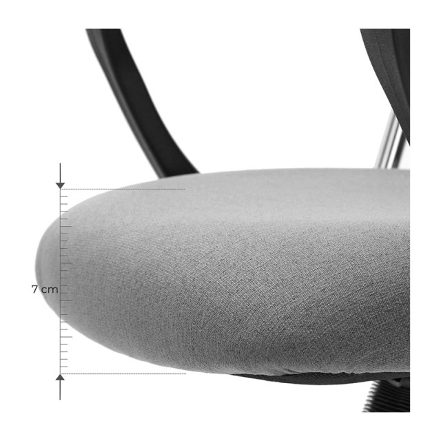 Καρέκλα Γραφείου 63 x 63 x 110-120 cm Songmics OBN034G01
