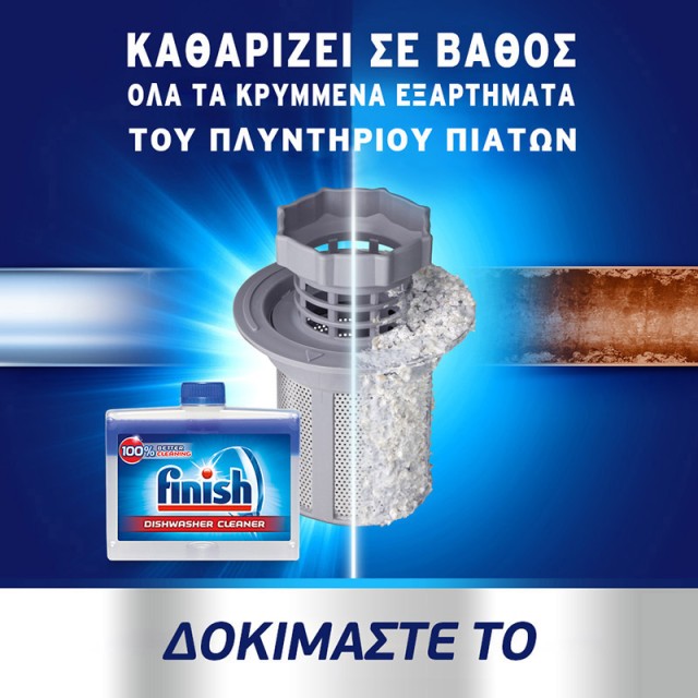 Υγρό Καθαριστικό Πλυντηρίου Πιάτων Finish 250 ml 2 τμχ Finish-R-2x2...