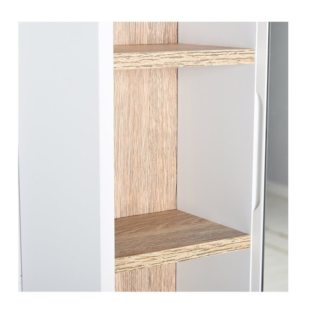 Καθρέπτης Μπάνιου με Ντουλάπι 60 x 14.5 x 49.4 cm HOMCOM 834-245