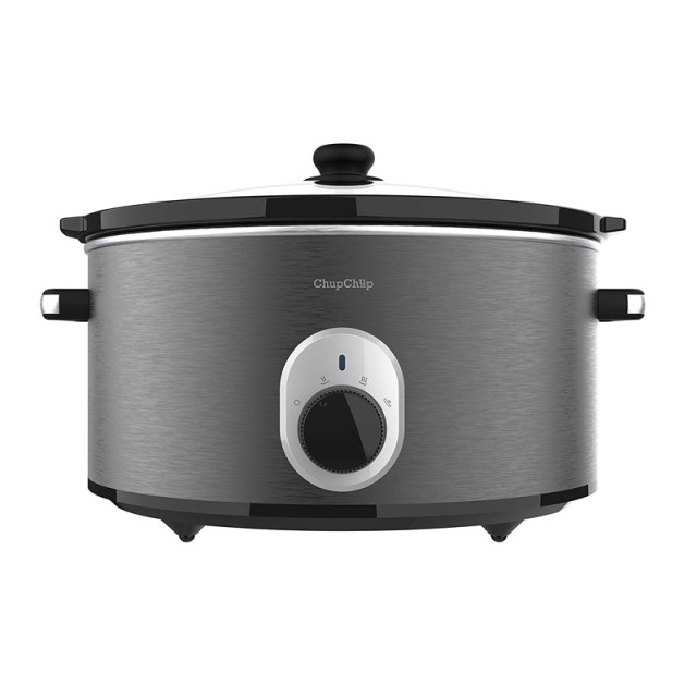 Κατσαρόλα 5.5 Lt με Γυάλινο Καπάκι Slow Cooker Cecotec Chup Chup CE...