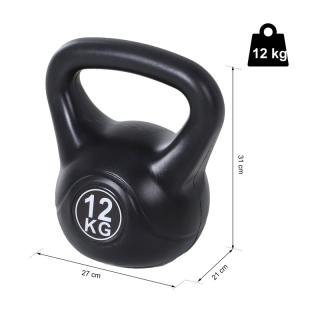 Kettlebell 12 Kg HOMCOM A91-076V02
