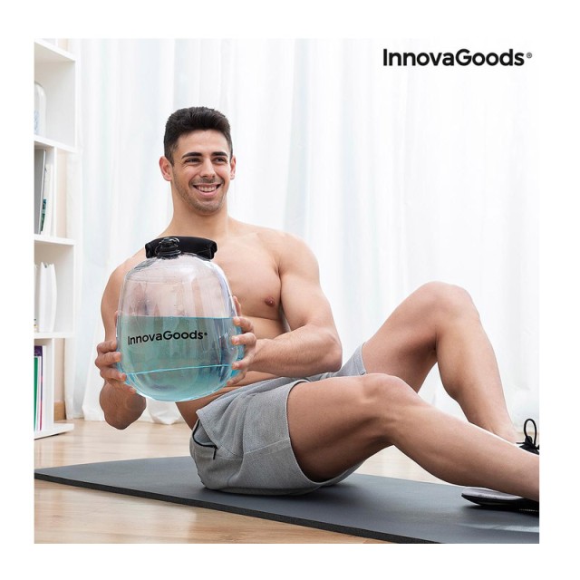 Kettlebell Νερού για Προπόνηση Fitness με Οδηγό Άσκησης Fibell InnovaGoods V0103509