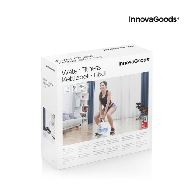 Kettlebell Νερού για Προπόνηση Fitness με Οδηγό Άσκησης Fibell InnovaGoods V0103509