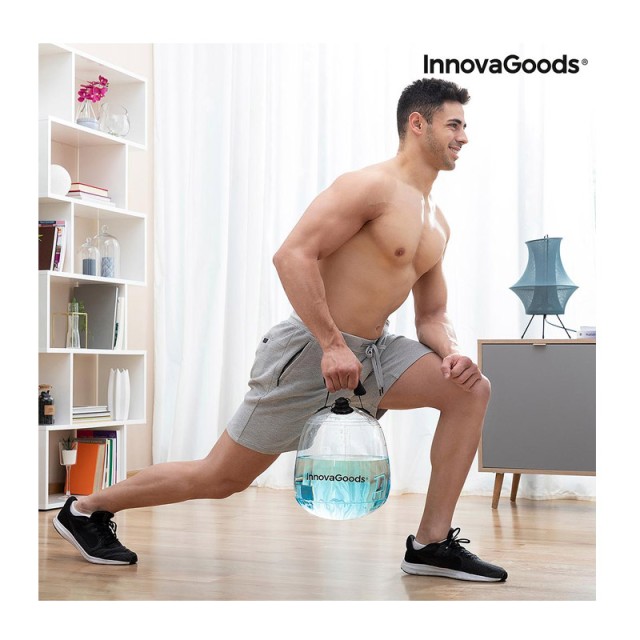 Kettlebell Νερού για Προπόνηση Fitness με Οδηγό Άσκησης Fibell InnovaGoods V0103509