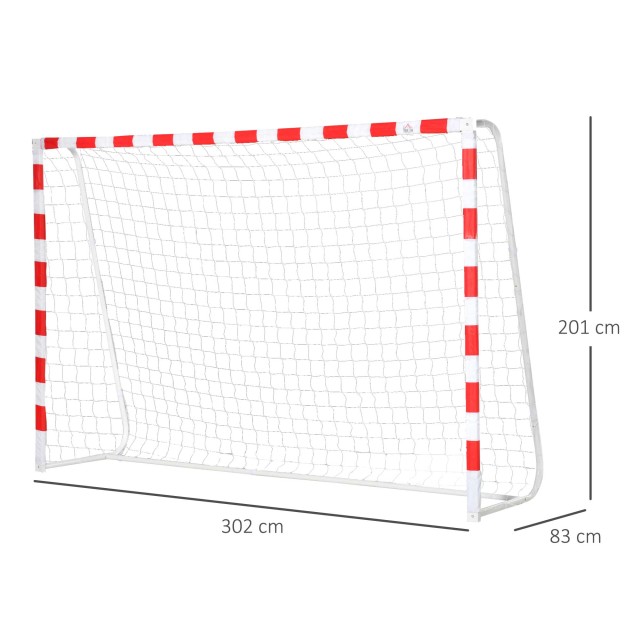 HOMCOM Football and Soccer Goal σε PE Plastic για ενήλικες και παιδ...