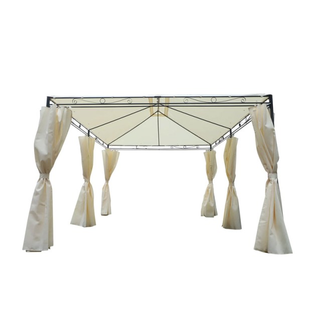 Κιόσκι Κήπου με Μεταλλικό Σκελετό 400 x 300 x 255 cm Outsunny 84C-089