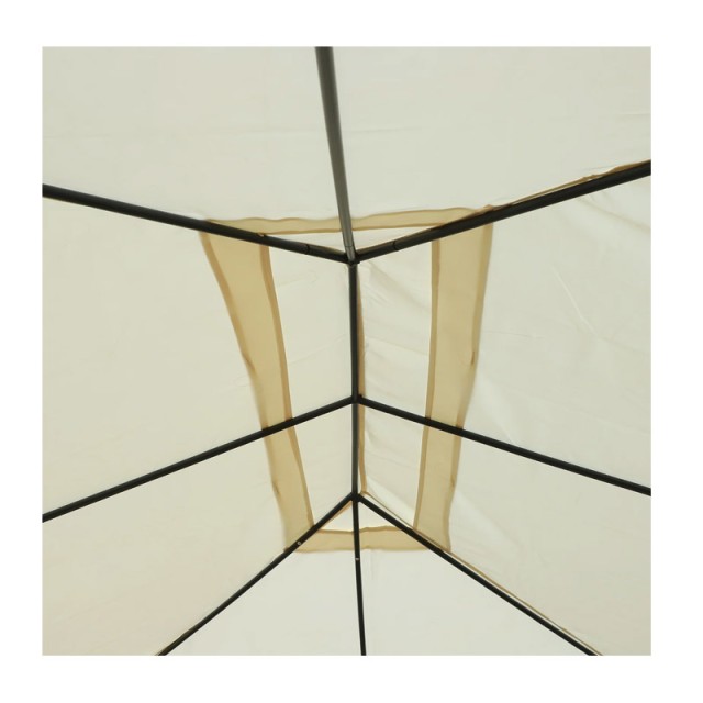 Κιόσκι Κήπου με Μεταλλικό Σκελετό 400 x 300 x 255 cm Outsunny 84C-089