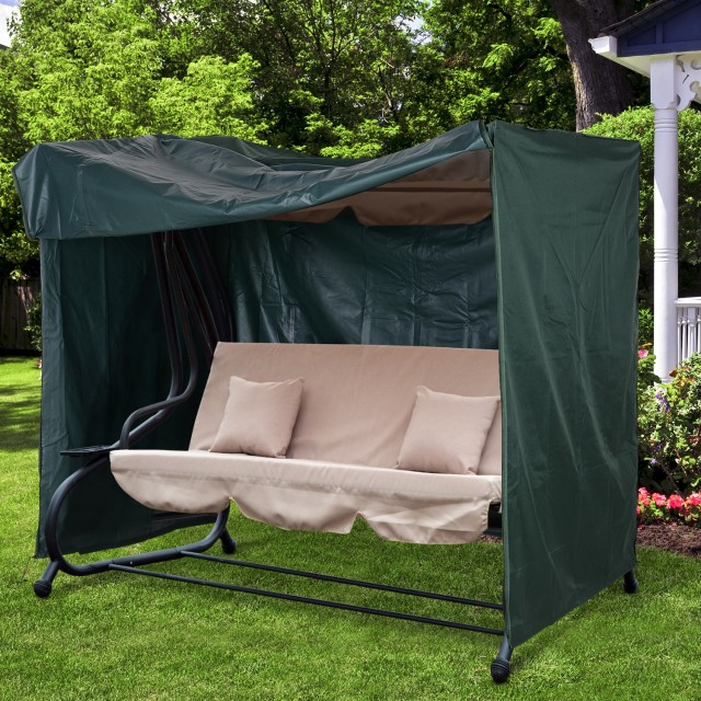 Κάλυμμα Outsunny Swing από αδιάβροχο ύφασμα Oxford 205x124x164 cm 84B-446