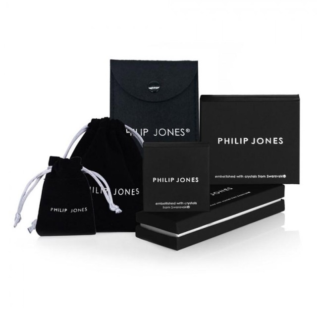 Κολιέ Philip Jones Δέντρο της Ζωής από Ορείχαλκο με Κρύσταλλα Swarovski®