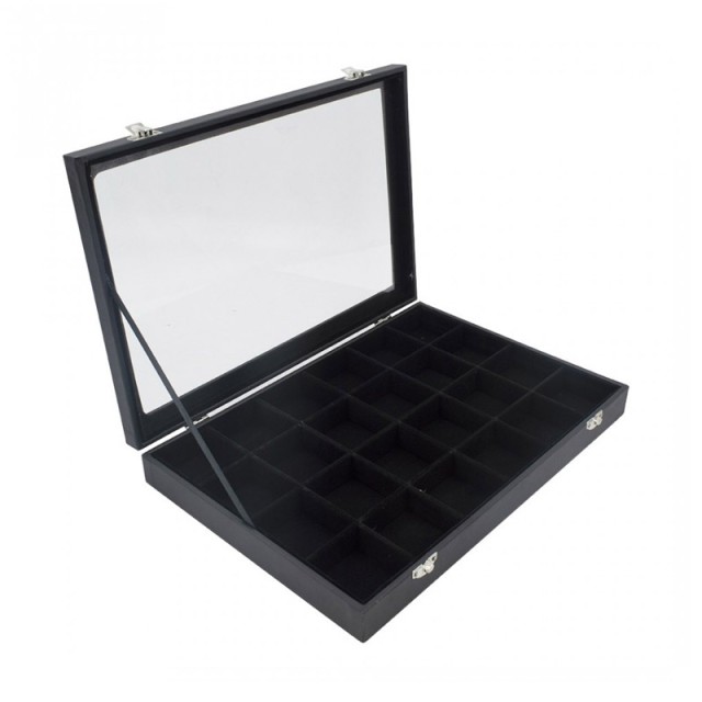 Κοσμηματοθήκη - Μπιζουτιέρα με 24 Θήκες 35 x 24 x 5 cm MWS18220