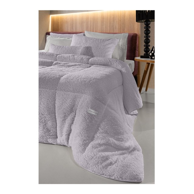 Κουβερτοπάπλωμα Υπέρδιπλο 100% Polyester 220 x 240 cm Mouton Melanze Guy Laroche 1111086222022