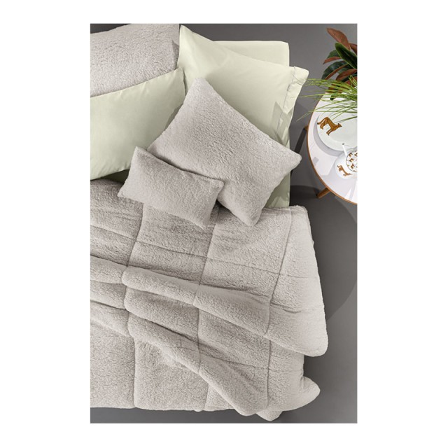 Κουβερτοπάπλωμα Υπέρδιπλο 100% Polyester 220 x 240 cm Mouton Natural Guy Laroche 1111086222023
