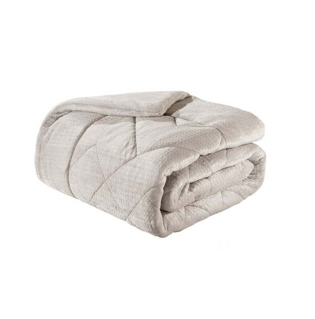 Κουβερτοπάπλωμα Μονό 100% Polyester 160 x 220 cm Intima Sand Guy Laroche 1111086222036