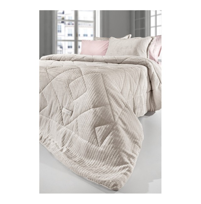 Κουβερτοπάπλωμα Μονό 100% Polyester 160 x 220 cm Intima Sand Guy Laroche 1111086222036