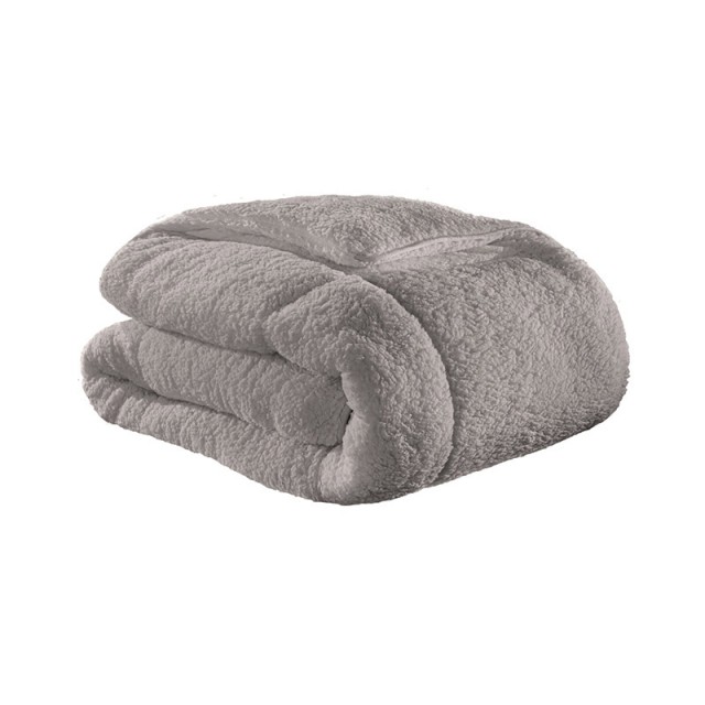Κουβερτοπάπλωμα Μονό 100% Polyester 160 x 220 cm Mouton Smoke Guy Laroche 1111086222015