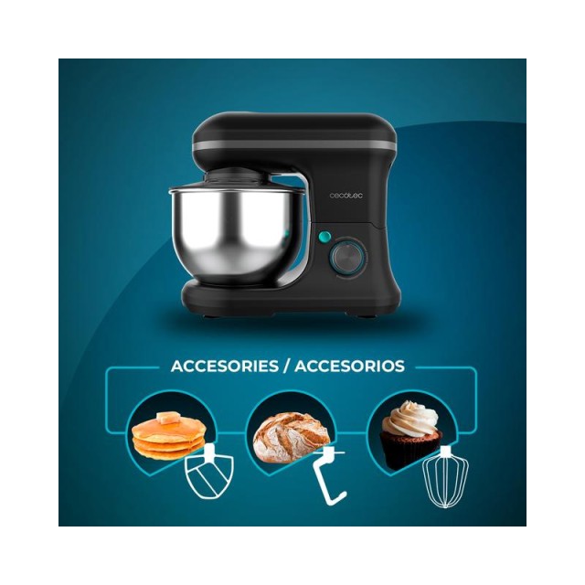 Κουζινομηχανή 5 Lt 1200 W Cecotec Cecomixer Merengue Black CEC-04380