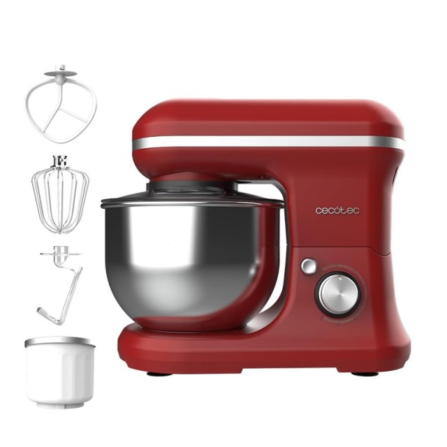 Κουζινομηχανή 5 Lt 1200 W Cecotec Cecomixer Merengue Ice-Cream Red CEC-03903