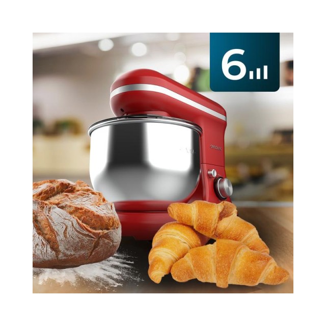 Κουζινομηχανή 5 Lt 1200 W Cecotec Cecomixer Merengue Ice-Cream Red CEC-03903