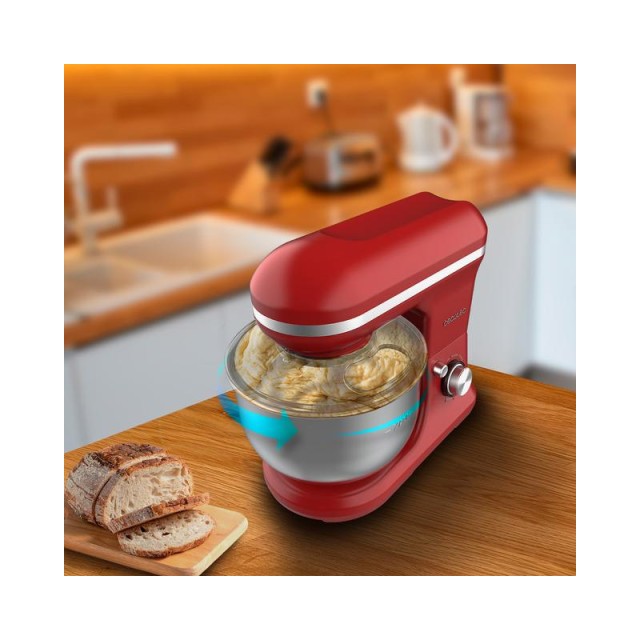 Κουζινομηχανή 5 Lt 1200 W Cecotec Cecomixer Merengue Ice-Cream Red ...