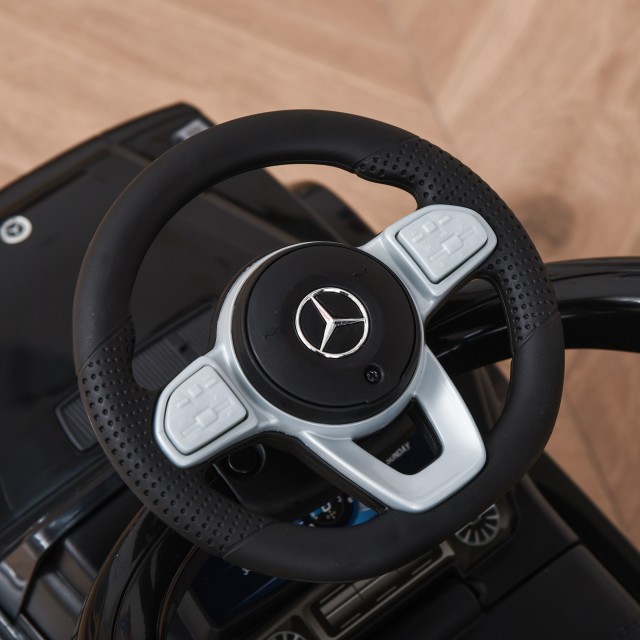 HOMCOM Push Car Model Mercedes-Benz G350 for Children, Μαύρο 370-162BK