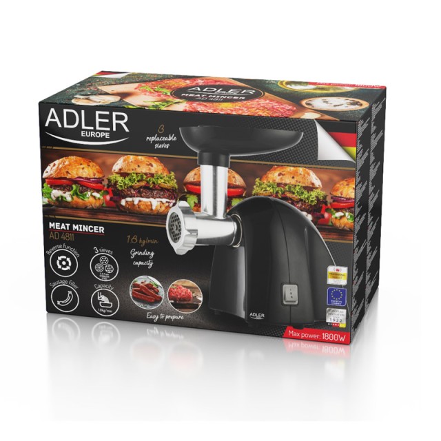 Κρεατομηχανή 1800 W Adler AD-4811