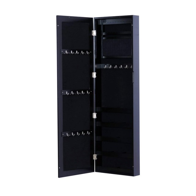 Κρεμαστή Κοσμηματοθήκη Μπιζουτιέρα με Καθρέπτη 37 x 9.5 x 121 cm HO...