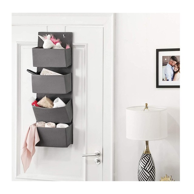 Κρεμαστή Θήκη Οργάνωσης  με 4 Θέσεις 33.5 x 12 x 100 cm Songmics RDH04G