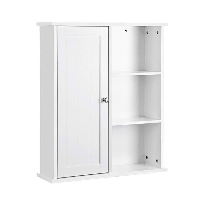 Κρεμαστό Ντουλάπι Μπάνιου 60 x 18 x 71 cm VASAGLE BBC20WT