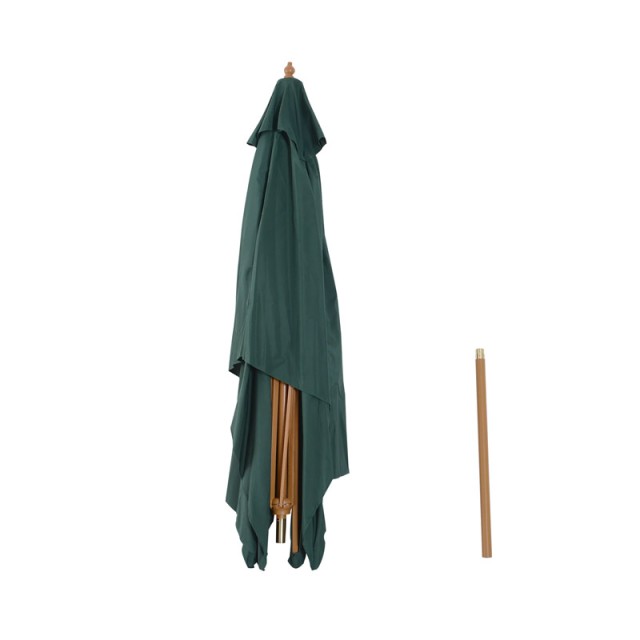 Ξύλινη Ομπρέλα Δαπέδου 200 x 300 x 255 cm Outsunny 01-0216