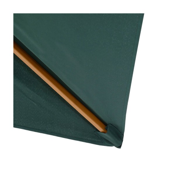 Ξύλινη Ομπρέλα Δαπέδου 200 x 300 x 255 cm Outsunny 01-0216