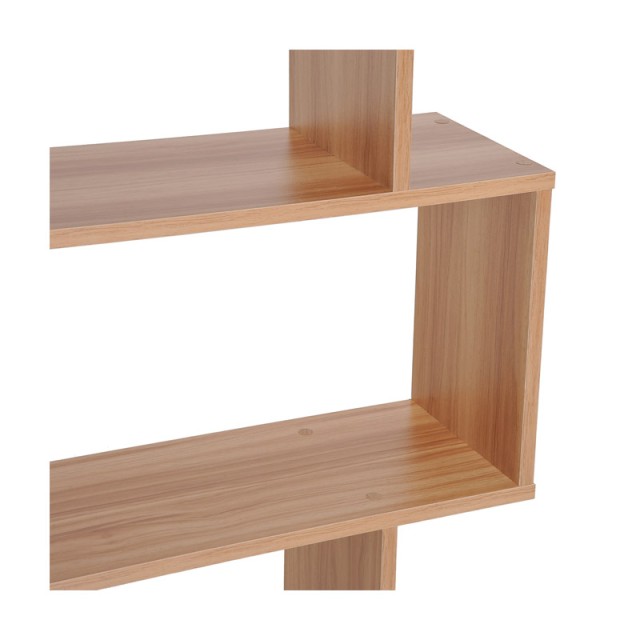 Ξύλινη Βιβλιοθήκη με 6 Ράφια 80 x 23 x 192 cm HOMCOM 833-382BN