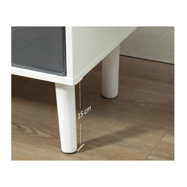 Ξύλινο Έπιπλο Τηλεόρασης 110 x 29 x 46.5 cm HOMCOM 839-099